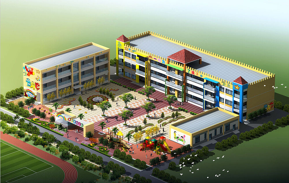 鄭州幼兒園設(shè)計 打造安全、啟發(fā)與成長的兒童樂園